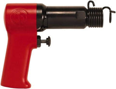 Chicago Pneumatic - 3,500 BPM, 2.28 Inch Long Stroke, Pneumatic Scaling Hammer - 14 CFM Air Consumption, 1/4 NPT Inlet - Best Tool & Supply