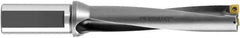 Komet - 6.772" Max Drill Depth, 4xD, 42.9mm Diam, Indexable Insert Drill - 2 Inserts, 1-1/2" Shank Diam, Straight Shank - Best Tool & Supply