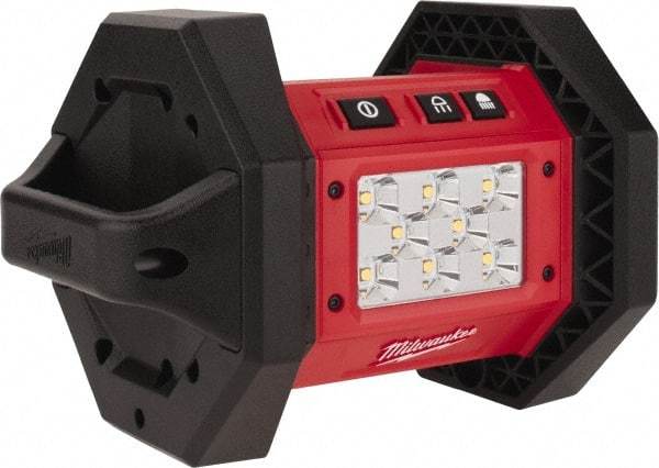 Milwaukee Tool - 18 Volts, 1300 Lumens, Cordless Work Light - 3 hr Run Time - Best Tool & Supply