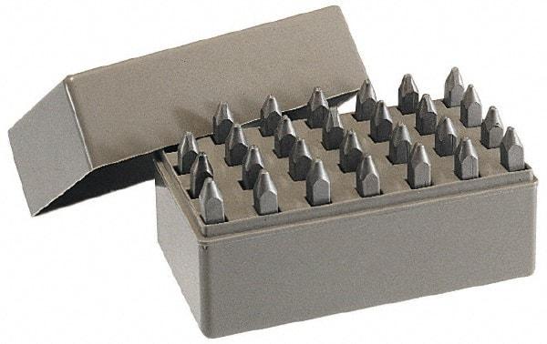 C.H. Hanson - 27 Piece, 1/16" Character Steel Stamp Set - Letters, Heavy Duty - Best Tool & Supply