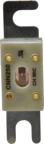 Ferraz Shawmut - 250 Amp Visible Link Flat Forklift & Truck Fuse - 125VAC, 48VDC, 3.18" Long x 0.75" Wide, Littelfuse CNN250, Bussman ANN250, Ferraz Shawmut CNN250 - Best Tool & Supply