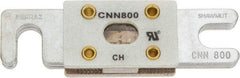 Ferraz Shawmut - 800 Amp Visible Link Flat Forklift & Truck Fuse - 125VAC, 48VDC, 3.18" Long x 0.75" Wide, Littelfuse CNN800, Bussman ANN800, Ferraz Shawmut CNN800 - Best Tool & Supply