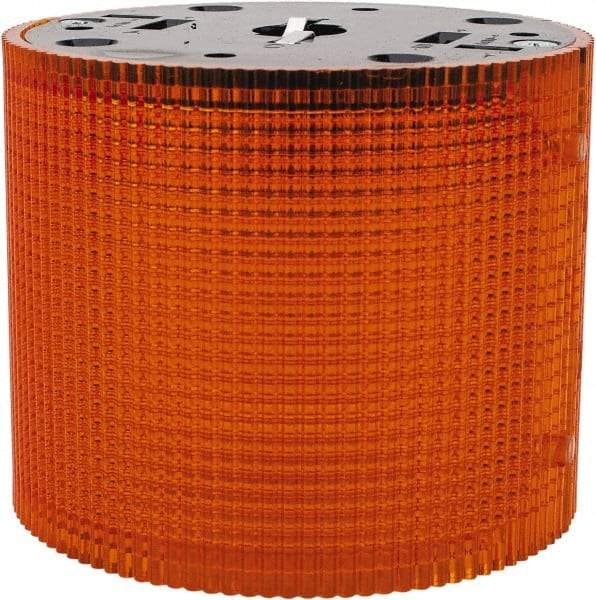 Federal Signal Corp - Incandescent Lamp, Amber, Flashing and Steady, Stackable Tower Light Module - 24 VDC, 0.76 Amp, 1 NEMA Rated, Base Mount - Best Tool & Supply