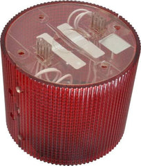 Federal Signal Corp - Incandescent Lamp, Red, Flashing and Steady, Stackable Tower Light Module - 120 VAC, 0.13 Amp, 1 NEMA Rated, Base Mount - Best Tool & Supply