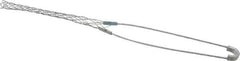 Hubbell Wiring Device-Kellems - 0.56 to 0.73 Inch Cable Diameter, Galvanized Steel, Single Loop Support Grip - 13 Inch Long, 1,000 Lb. Breaking Strength, 6 Inch Mesh Length - Best Tool & Supply