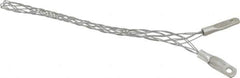 Hubbell Wiring Device-Kellems - 14.2 to 18.5mm Capacity, General, Straight Strain Relief Cord Grip - 6" Long, Galvanized Steel - Best Tool & Supply