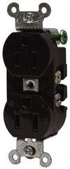 Hubbell Wiring Device-Kellems - Straight Blade Receptacles   Receptacle Type: Duplex Receptacle    Grade: Specification - Best Tool & Supply