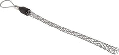 Hubbell Wiring Device-Kellems - Flexible Eye, Single Weave Mesh, Steel Wire Pulling Grip - 10" Mesh, 0.63 to 0.74" Cable Diam - Best Tool & Supply