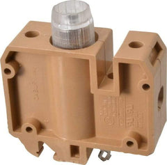 ACI - 30 Amp, DIN Rail Mount, Fused Terminal Block - 10 to 4 AWG Compatibility, 86mm High x 79mm Deep - Best Tool & Supply