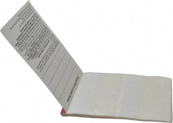 3M - 120 Label, 3/4 Inch Long x 1-3/4 Inch Wide, Write On Book - White Background, Self Laminated - Best Tool & Supply