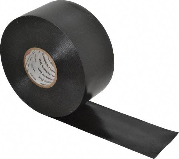 3M - 2" x 100', Black Vinyl Electrical Tape - Series 50, 10 mil Thick, 20 Lb./Inch Tensile Strength - Best Tool & Supply