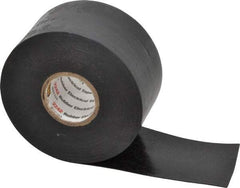 3M - 1-1/2" x 15', Black Rubber Electrical Tape - Series 2242, 30 mil Thick, 750 V/mil Dielectric Strength, 7.5 Lb./Inch Tensile Strength - Best Tool & Supply