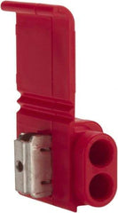 3M - 22 to 16 AWG, Red, IDC, Pigtail Quick Splice Connector - 2 to 3 Wires - Best Tool & Supply