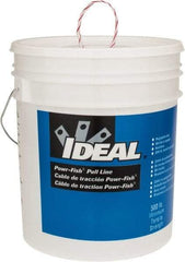 Ideal - 2,200 Ft. Long, Polyline Pulling Line - 500 Lb. Breaking Strength - Best Tool & Supply