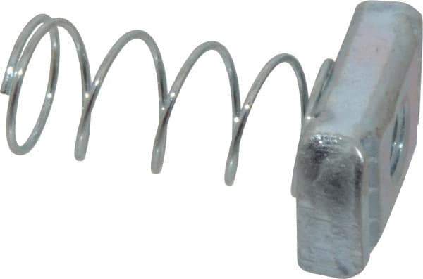 Thomas & Betts - Steel Regular Spring Strut Nut - 3/8" Bolt, Used with Thomas & Betts Channel Type A Only - Best Tool & Supply