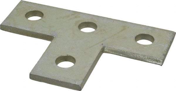 Thomas & Betts - Zinc Dichromate Steel Flat Plate Strut Fitting - Used with Joining Metal Framing Channel & Strut - Best Tool & Supply