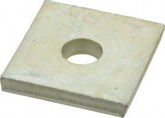 Thomas & Betts - Steel Square Strut Washer - 3/8" Bolt, Used with Thomas & Betts Channels & Strut - Best Tool & Supply