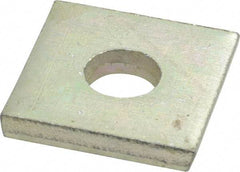 Thomas & Betts - Steel Square Strut Washer - 1/2" Bolt, Used with Thomas & Betts Channels & Strut - Best Tool & Supply