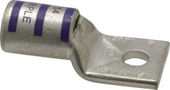 Thomas & Betts - 4/0 AWG Noninsulated Compression Connection Square Ring Terminal - 5/16" Stud, 2.13" OAL x 1.03" Wide, Tin Plated Copper Contact - Best Tool & Supply