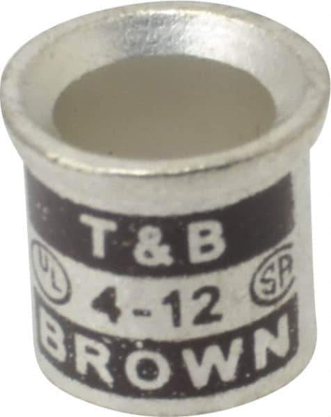 Thomas & Betts - (3) 8 to (1) 4 with (2) 10 AWG Bullet Connector - Brown Insulation - Best Tool & Supply