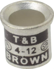 Thomas & Betts - (3) 8 to (1) 4 with (2) 10 AWG Bullet Connector - Brown Insulation - Best Tool & Supply