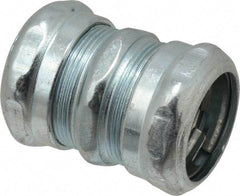 Thomas & Betts - 1" Trade, Steel Compression EMT Conduit Coupling - Noninsulated - Best Tool & Supply