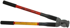 Thomas & Betts - 21-1/2" OAL, 750 MCM Capacity, Cable Cutter - Rubber Handle - Best Tool & Supply