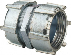 Thomas & Betts - 2" Trade, Malleable Iron Compression Rigid/Intermediate (IMC) Conduit Coupling - Noninsulated - Best Tool & Supply