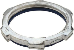 Thomas & Betts - 1-1/4" Trade, Steel Threaded Rigid/Intermediate (IMC) Conduit Locknut - Noninsulated - Best Tool & Supply