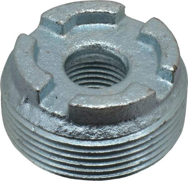 Thomas & Betts - 1-1/2 - 1/2" Trade, Malleable Iron Threaded Rigid/Intermediate (IMC) Conduit Reducer - Noninsulated - Best Tool & Supply