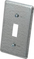 Thomas & Betts - Electrical Outlet Box Steel Device Cover - Includes Phillips Head Screw - Best Tool & Supply