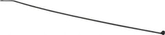 Thomas & Betts - 11.1" Long Black Nylon Standard Cable Tie - 30 Lb Tensile Strength, 1.31mm Thick, 76.2mm Max Bundle Diam - Best Tool & Supply