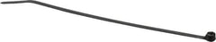 Thomas & Betts - 7.31" Long Black Nylon Standard Cable Tie - 50 Lb Tensile Strength, 1.09mm Thick, 44.45mm Max Bundle Diam - Best Tool & Supply