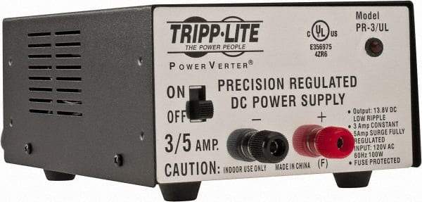 Tripp-Lite - 30 Watt, 3 Amp, 120 VAC Input, 13.8 VDC Output, Power Supply - Best Tool & Supply