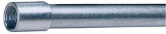 Made in USA - 3/4" Trade Size, 10' Long, Rigid Conduit - Steel, 3/4" ID - Best Tool & Supply