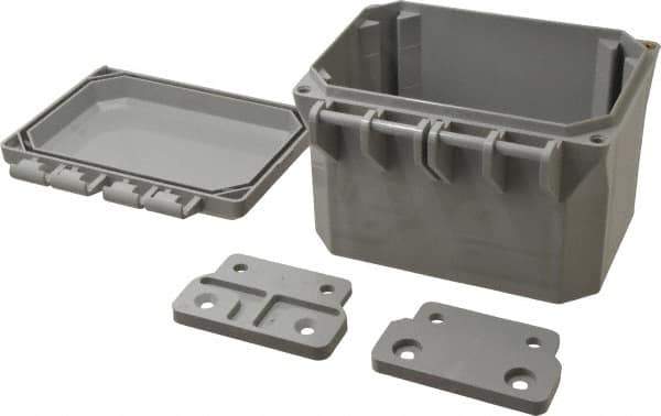 Thomas & Betts - Polycarbonate Standard Enclosure Hinge Flat Cover - NEMA 1, 2, 3, 4, 12, 3S, 3SX, 3X, 4X, x x - Best Tool & Supply