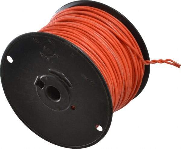 Southwire - 16 AWG, 26 Strand, Orange Machine Tool Wire - PVC, Acid, Moisture and Oil Resistant, 500 Ft. Long - Best Tool & Supply