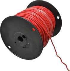 Southwire - 14 AWG, 41 Strand, Red Machine Tool Wire - PVC, Acid, Moisture and Oil Resistant, 500 Ft. Long - Best Tool & Supply