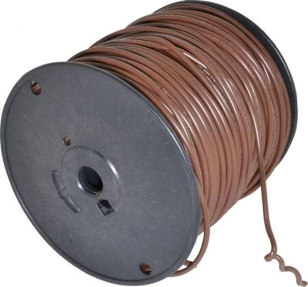 Southwire - 12 AWG, 65 Strand, Brown Machine Tool Wire - PVC, Acid, Moisture and Oil Resistant, 500 Ft. Long - Best Tool & Supply