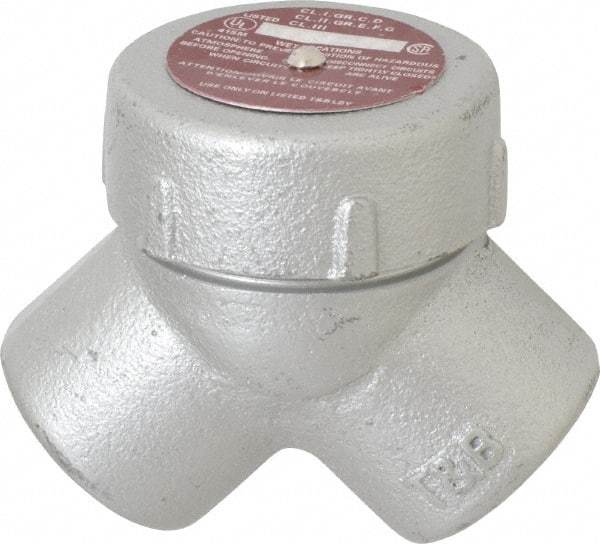 Thomas & Betts - 1" Trade, Iron Threaded Angled Rigid/Intermediate (IMC) Conduit Elbow - Noninsulated - Best Tool & Supply