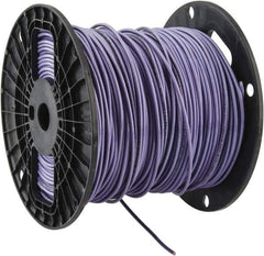 Southwire - THHN/THWN, 14 AWG, 15 Amp, 500' Long, Solid Core, 1 Strand Building Wire - Purple, Thermoplastic Insulation - Best Tool & Supply