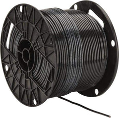 Southwire - THHN/THWN, 12 AWG, 20 Amp, 500' Long, Solid Core, 1 Strand Building Wire - Black, Thermoplastic Insulation - Best Tool & Supply