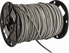 Southwire - THHN/THWN, 10 AWG, 30 Amp, 500' Long, Solid Core, 1 Strand Building Wire - Gray, Thermoplastic Insulation - Best Tool & Supply