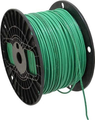 Southwire - THHN/THWN, 14 AWG, 15 Amp, 500' Long, Stranded Core, 19 Strand Building Wire - Green, Thermoplastic Insulation - Best Tool & Supply