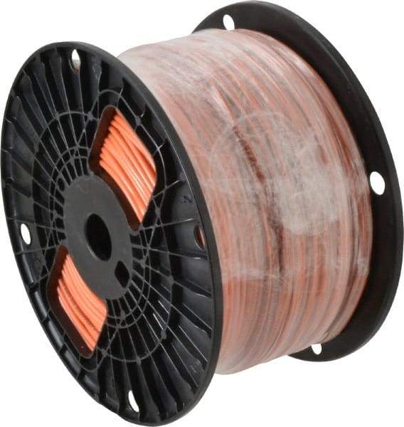 Southwire - THHN/THWN, 14 AWG, 15 Amp, 500' Long, Stranded Core, 19 Strand Building Wire - Orange, Thermoplastic Insulation - Best Tool & Supply