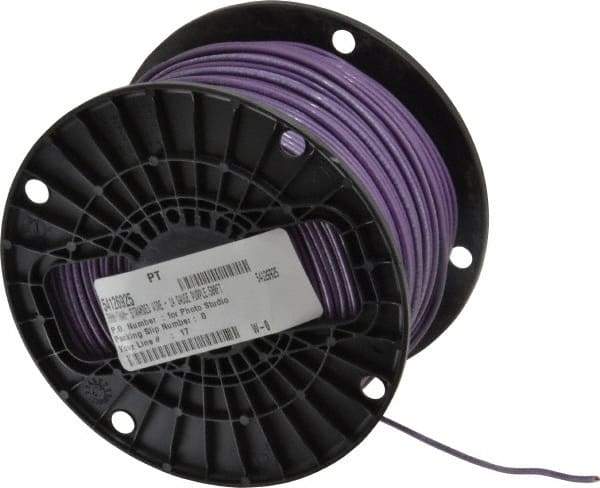 Southwire - THHN/THWN, 14 AWG, 15 Amp, 500' Long, Stranded Core, 19 Strand Building Wire - Purple, Thermoplastic Insulation - Best Tool & Supply