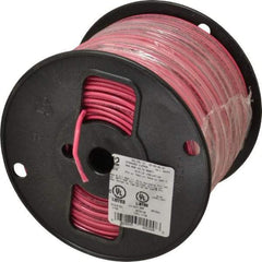 Southwire - THHN/THWN, 12 AWG, 20 Amp, 500' Long, Stranded Core, 19 Strand Building Wire - Red, Thermoplastic Insulation - Best Tool & Supply