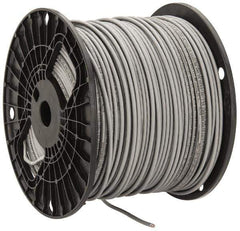 Southwire - THHN/THWN, 12 AWG, 20 Amp, 500' Long, Stranded Core, 19 Strand Building Wire - Gray, Thermoplastic Insulation - Best Tool & Supply