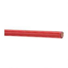 Southwire - THHN/THWN, 6 AWG, 55 Amp, 500' Long, Stranded Core, 19 Strand Building Wire - Red, Thermoplastic Insulation - Best Tool & Supply