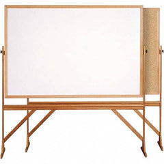 Ghent - Whiteboards & Magnetic Dry Erase Boards Type: Reversible Dry Erase/Corkboard Height (Inch): 71-3/4 - Best Tool & Supply